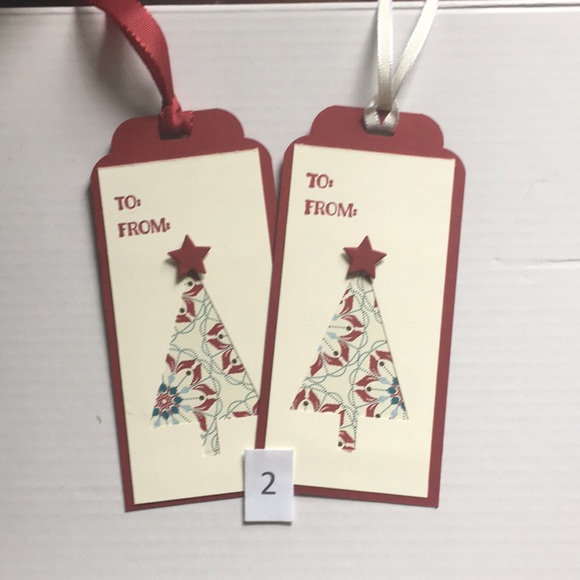 PICK 12 Fancy Christmas Tags FREE SHIPPING - Picture 3 of 15